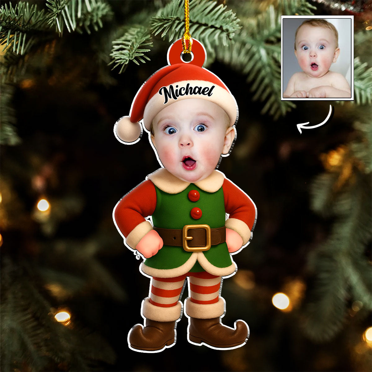 Custom Photo Ornaments