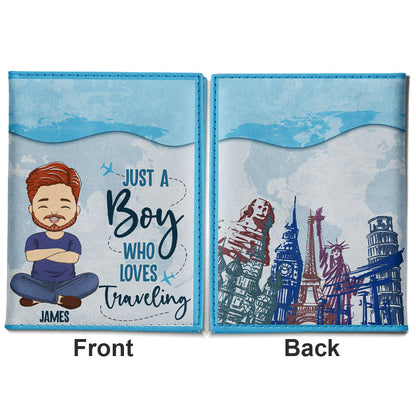 Love Traveling - Personalized Custom Passport Cover