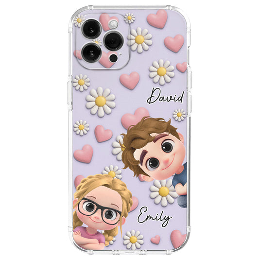 Grandkids Over Everything - Personalized Custom 3D Effect Phone Case