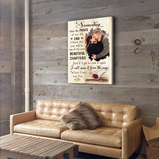 Beautiful Chapters 2 - Personalized Custom Photo Canvas