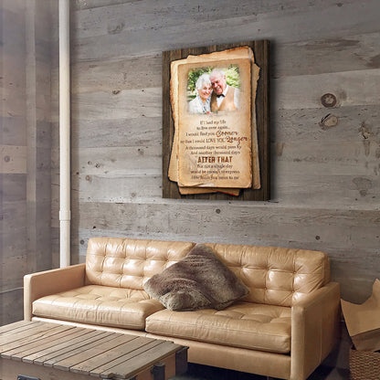 A Thousand Days - Personalized Custom Photo Canvas