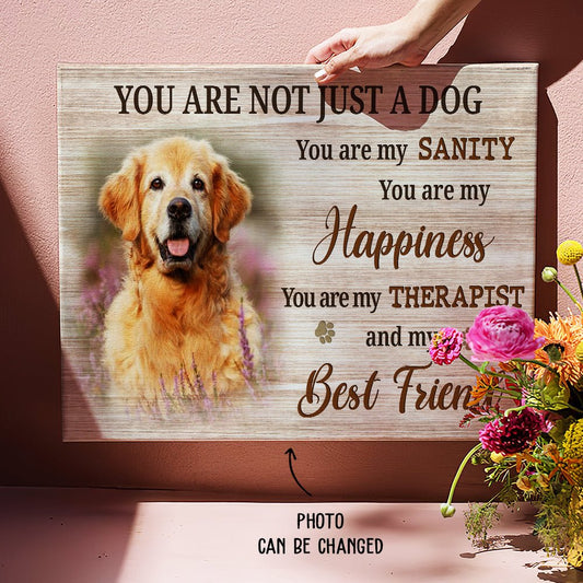 My Best Friend - Personalized Custom Photo Canvas Print - Blithe Hub