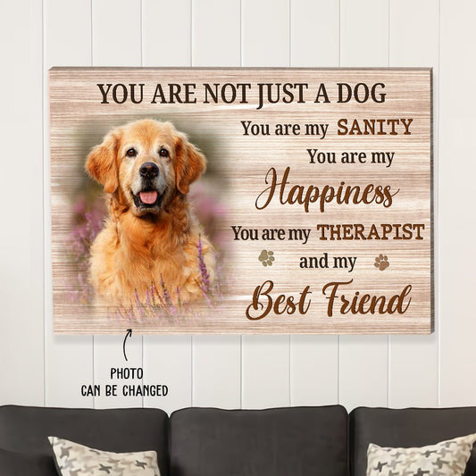 My Best Friend - Personalized Custom Photo Canvas Print - Blithe Hub