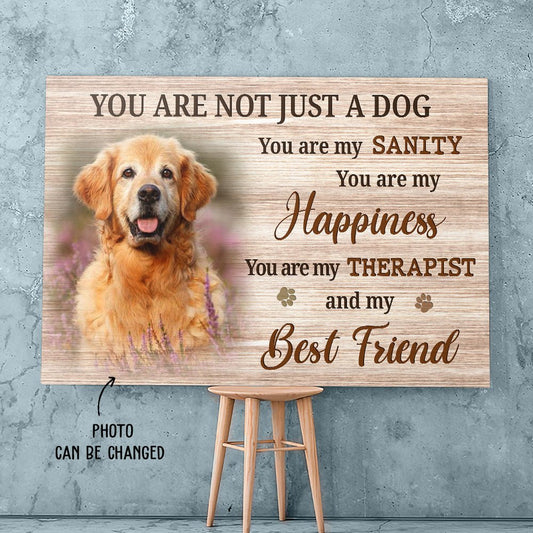 My Best Friend - Personalized Custom Photo Canvas Print - Blithe Hub
