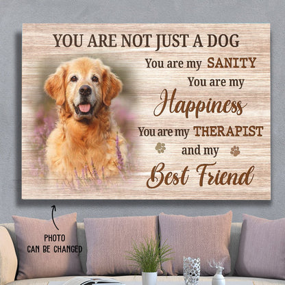 My Best Friend - Personalized Custom Photo Canvas Print - Blithe Hub