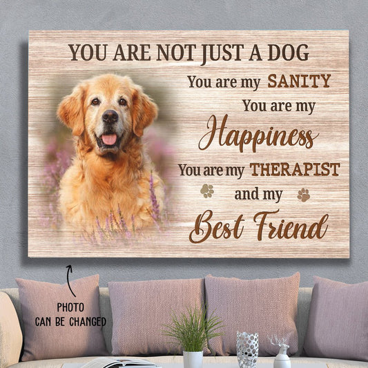 My Best Friend - Personalized Custom Photo Canvas Print - Blithe Hub