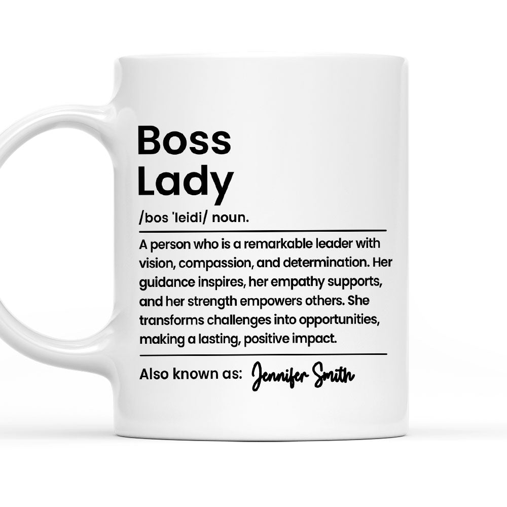 BOSS LADY COFFEE MUG