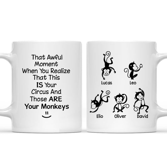 That Awful Moment - Personalized Custom Coffee Mug