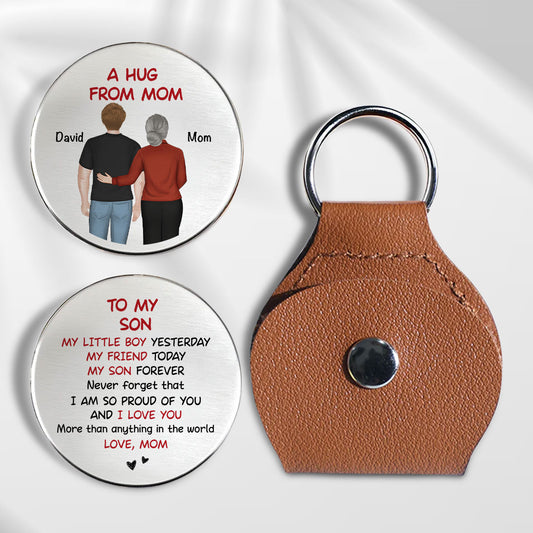 A Hug From Mom To Child - Personalized Custom Pocket Hug