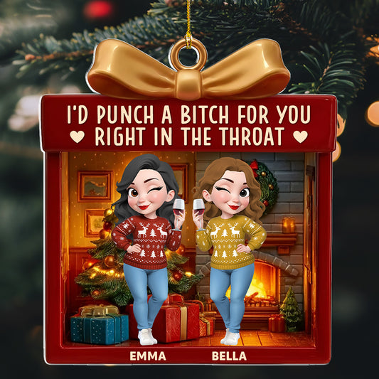 No Gift Better Than This - Personalized Custom 3D Effect Acrylic Ornament